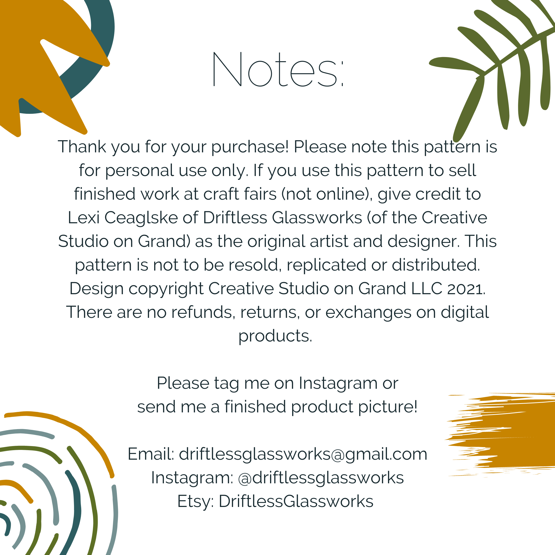 Stained Glass Monstera Leaf Pattern DRIFTLESS GLASSWORKS